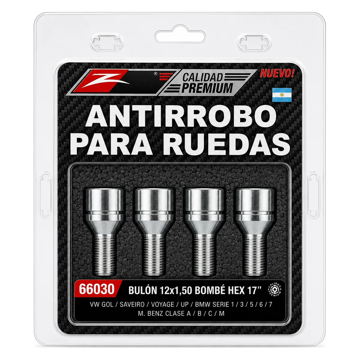 ANTIRROBO VW GOL PREMIUM Z3 (66030)