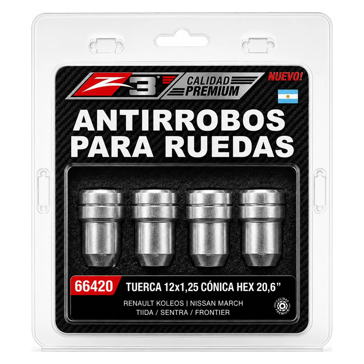 ANTIRROBO NISSAN TIIDA PREMIUM Z3 (66420)