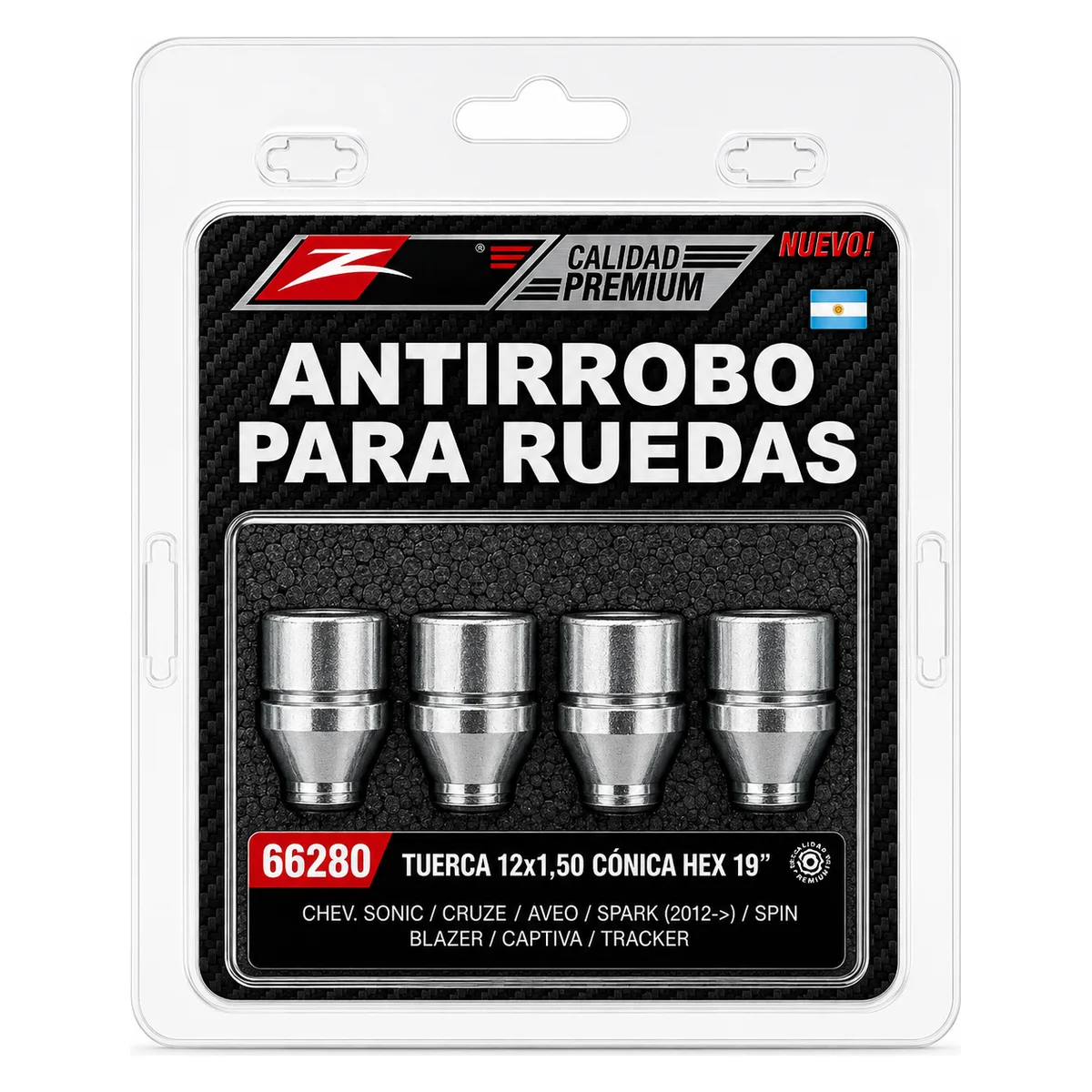 ANTIRROBO CHEV. AVEO/SPIN PREMIUM Z3 (66280)