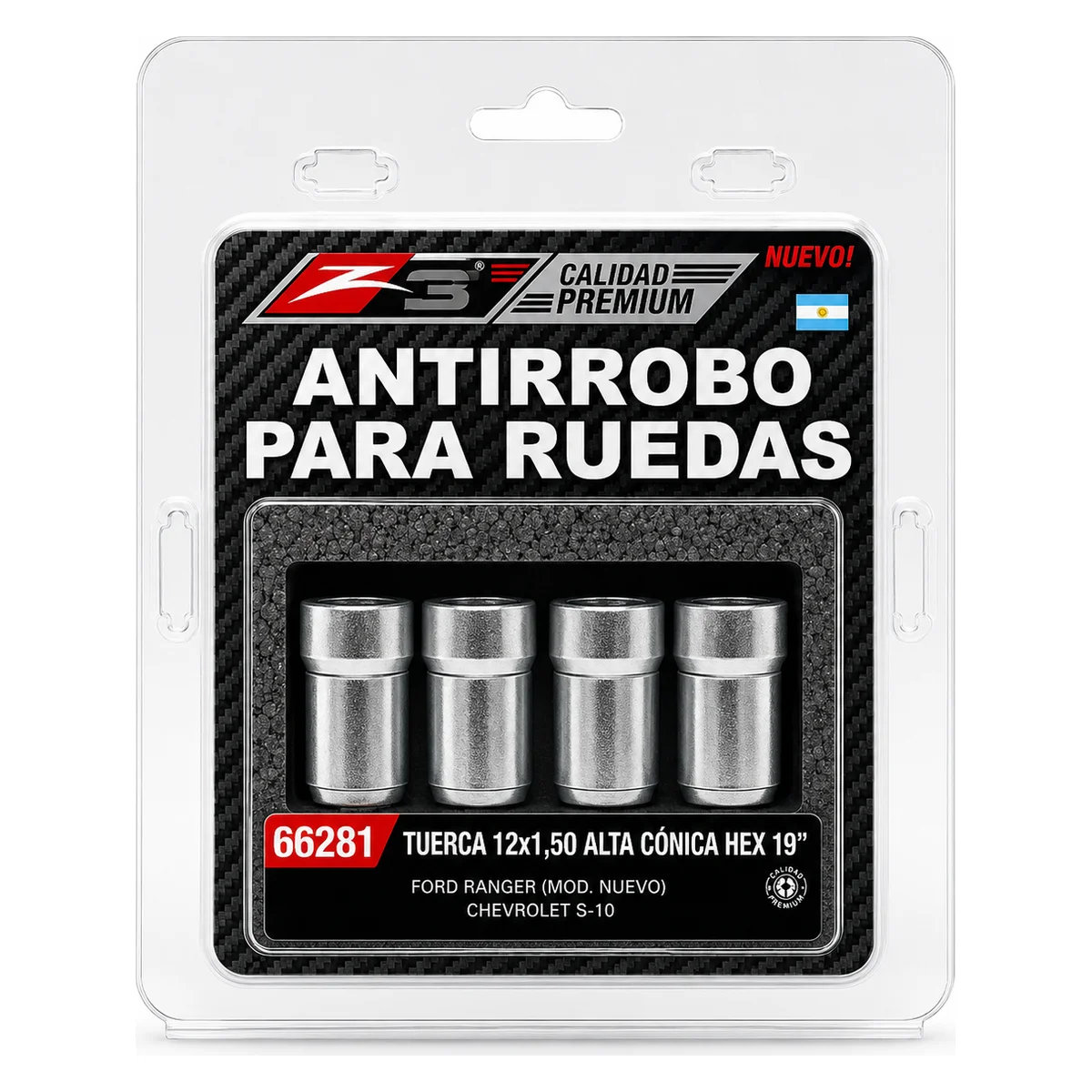 ANTIRROBO ONIX/RANGER NVA PREMIUM Z3 (66281)